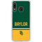 Baylor University BU Split Galaxy A20 Clear Case